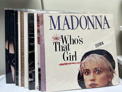 MADONNA 10 ORIGINAL 12'' VINYL SINGLES LOT BRAND NEW SOME PROMO SOME SEALED