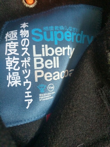 Superdry Women Liberty Bell Peacoat 