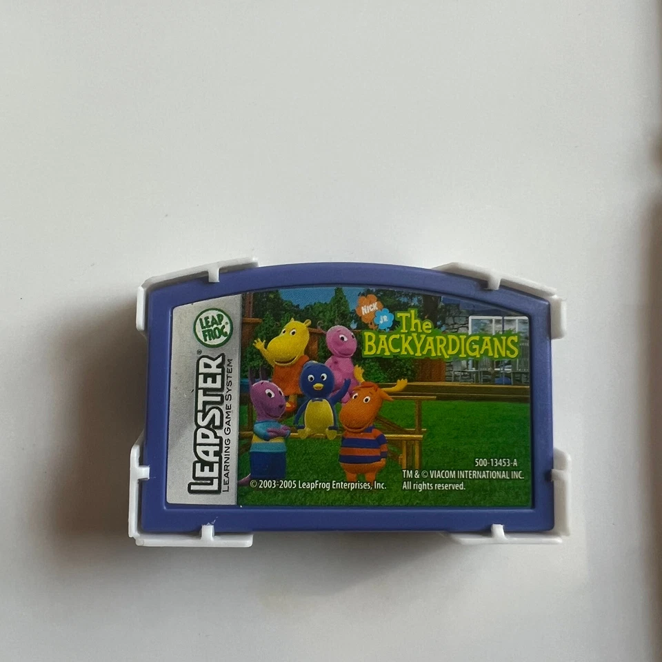 Lot 3 LeapFrog Leapster 1 & 2 The Backyardigans, Digging Dinosaurs , Toy Story 3 - Image 4 of 4