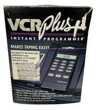 VCR PLUS INSTANT PROGRAMMER REMOTE CONTROL GEMSTAR