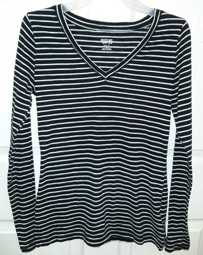 White Striped Shirt Size 