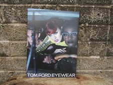 Tom Ford designer eyewear shop display advertising - standing cardboard 