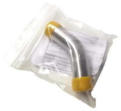 ASME BPE 1180898 45° Elbow RJ 316/L 1'' SF1 HT#852962 SS316L DT-8