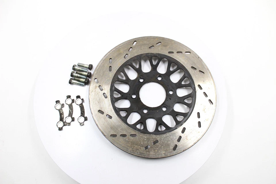 1985 SUZUKI GS700E OEM FRONT LEFT BRAKE DISC ROTOR - Image 3 of 4