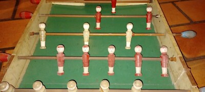 Baby-foot Pliable En Bois – Très Bon état, Avec Balles, Pour Enfants 5-7 Ans
