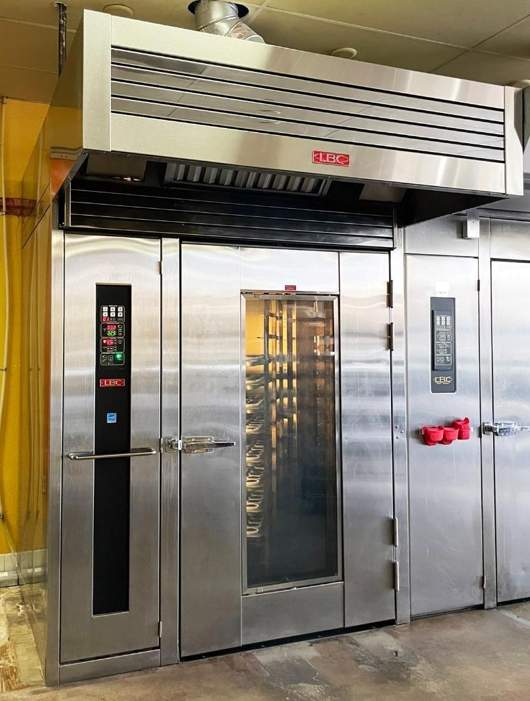 LBC (LRO2G6) Digital Control Commercial Double RollIn Rack Gas Bakery