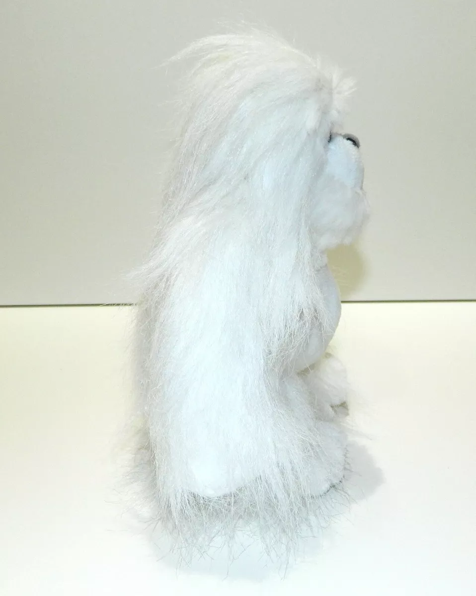 Ganz Squishy Squad Yeti Plush Stuffed Animal Toy 8 Inch White