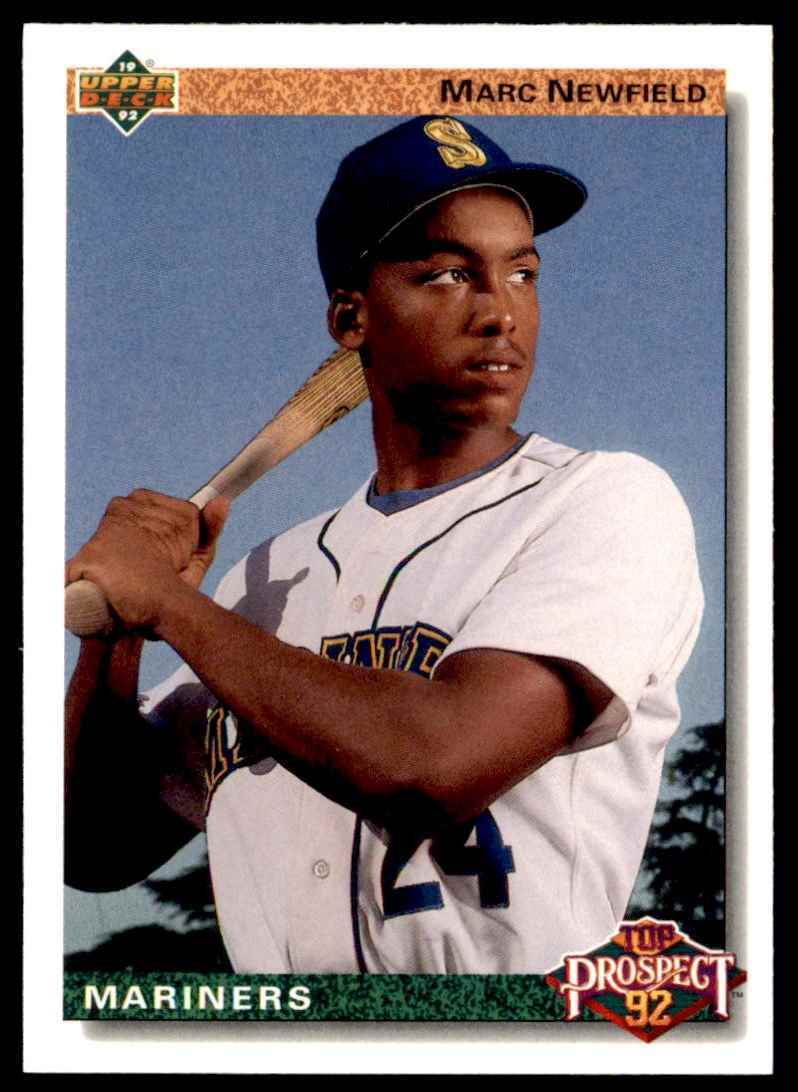 1992 Upper Deck Marc Newfield Seattle Mariners #64