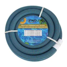 55ft  VINGLI Heavy Duty Swimming Pool Vacuum Hose