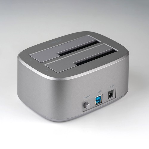 Docking station disco rigido 2,5"" 3,5"" USB 3.0 su SSD SATA max 36TB, 420MB/s - Foto 10 di 12