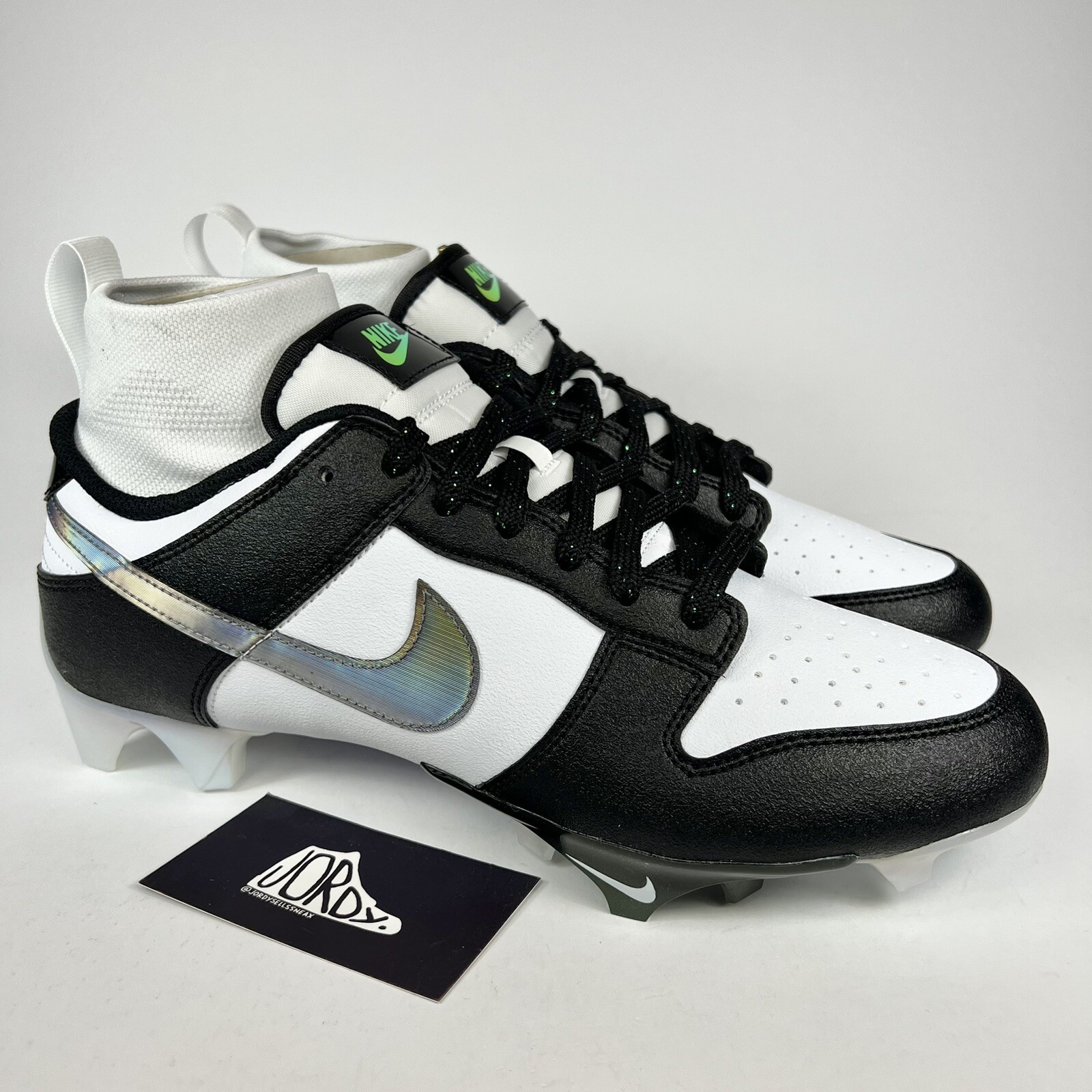 Nike Vapor Edge Dunk Panda Black White DZ4890001 Men’s Football Cleats