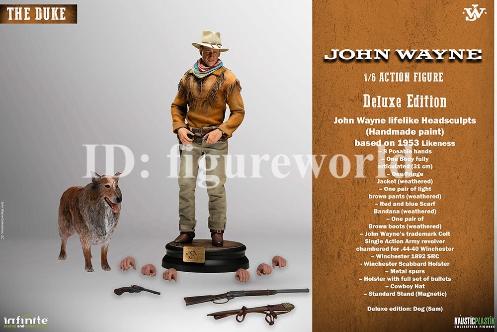Pre-order Infinite 1/6 Hondo 1953 John Wayne The Duke Action