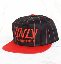 Vintage 90s era UNLV Runnin' Rebels Snapback Hat Script baseball cap NEW