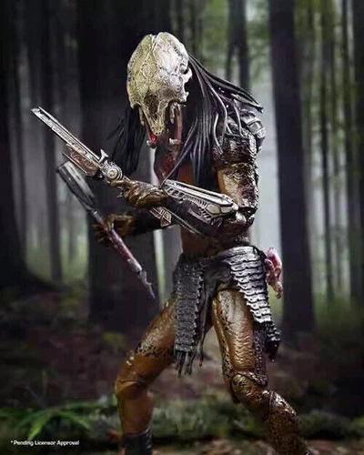 NECA Prey Ultimate Wild Predator 7 Action Chart 1:12 Official Inventory Ratio - Picture 6 of 7