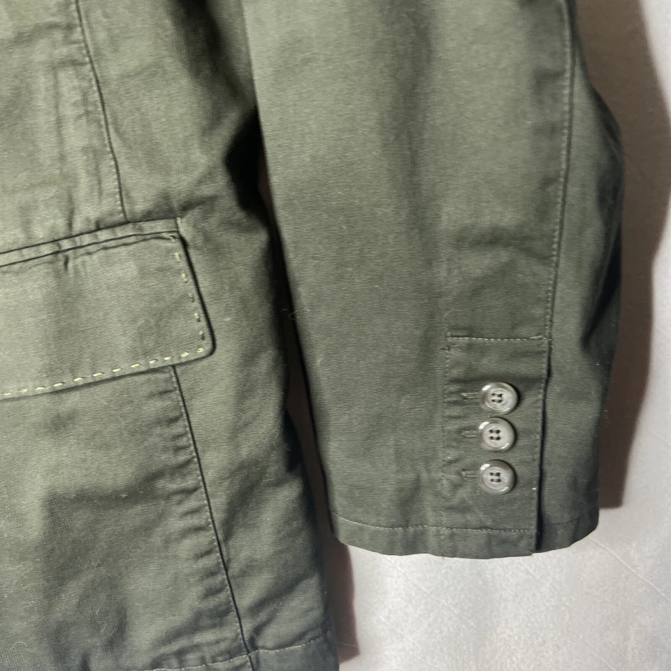 Structure Mens X-Large (44-46) Blazer Green 100% Cotton - Image 3 of 4