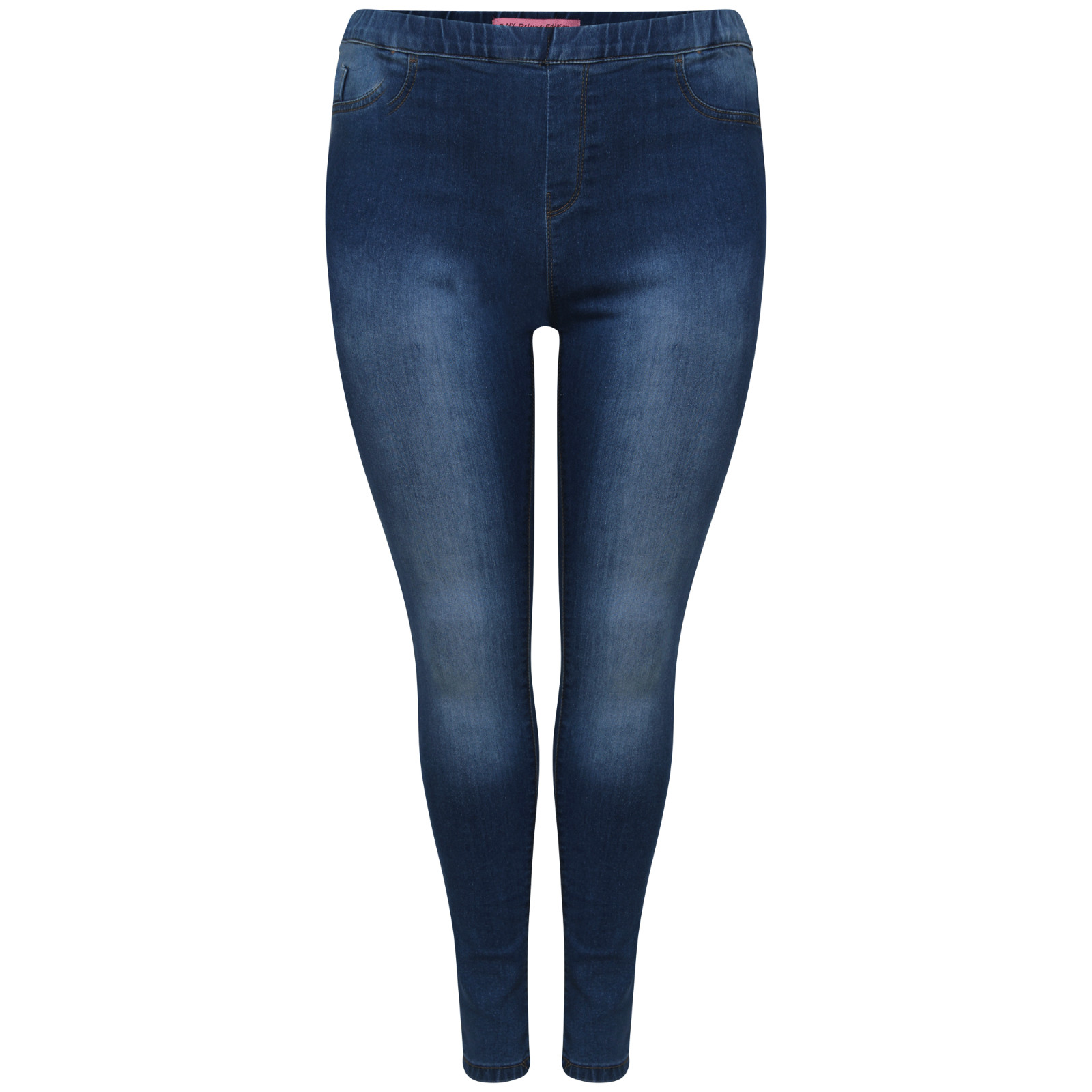 Girls Denim Jeggings Kids Jeans Stretchy Look Pants Trousers Legging 5-14 Years