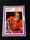 1970-71 Esso Power Players  Stamp Card #25 Jacques Lemaire - Canadiens