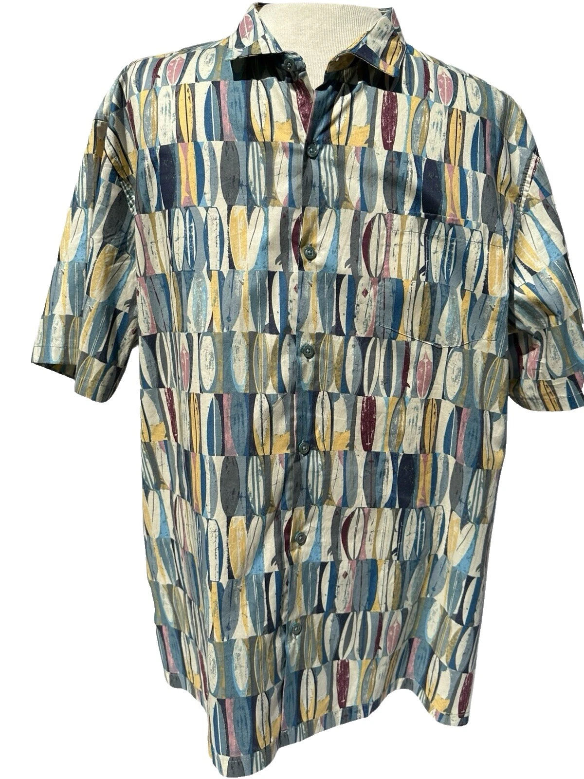 Tori Richard Regular Size 2XL Hawaiian Casual Button-Down Shirts for Men