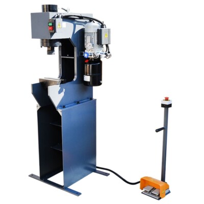C-Frame 25 Ton Hydraulic Press 7-7/8'' Stroke 110 Volt Motor 3HP 3,360 RPM