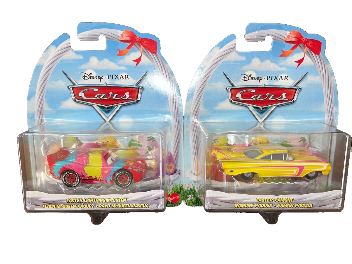 MATTEL DISNEY PIXAR CARS EASTER 2024 RAMONE & EASTER LIGHTNING