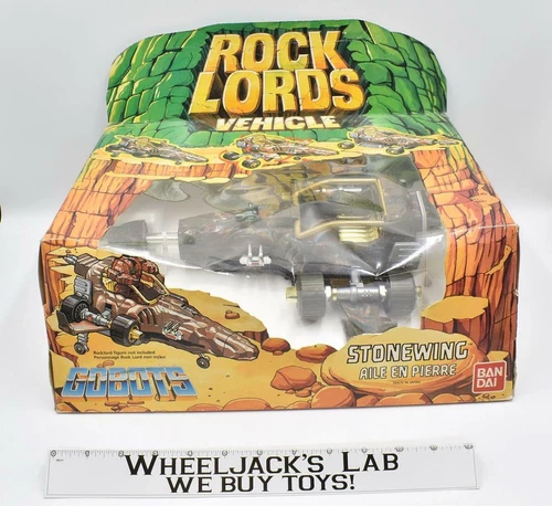 Stonewing Rock Lords GOBOTS European 1986 Bandai Action Figure Vehicle MIB