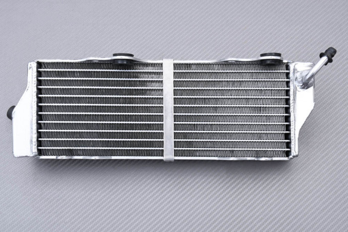 Radiateur gauche racing Husqvarna TE 450 en alu pour entretien et réparation enduro 03-10