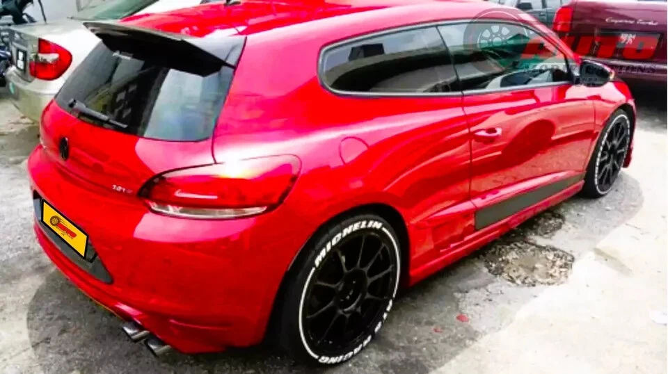 Alerón techo trasero negro brillante estilo Osir VW Scirocco TSI TDI R 2008-2014 - Imagen 4 de 4