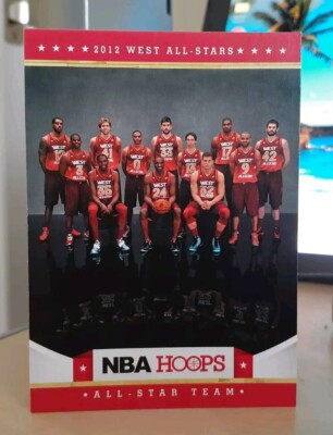 2012-13 HOOPS *WEST ALL-STARS* KOBE BRYANT KEVIN DURANT DIRK NOWITZKI CHRIS PAUL