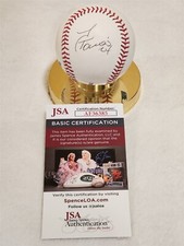 YASMANY TOMAS signed OML baseball JSA COA DIAMONDBACKS