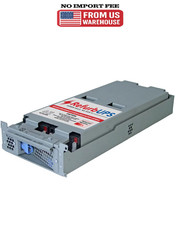 APC RBC43 Battery Cartridge with Brand New Batteries - PowerSWAP - Plug and Play