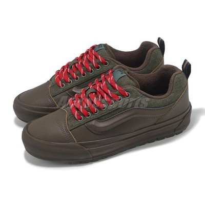 Vans x TDC LX Knu Skool Mte-1 Brown Red Men Casual Shoes Sneakers VN000CXRDFO