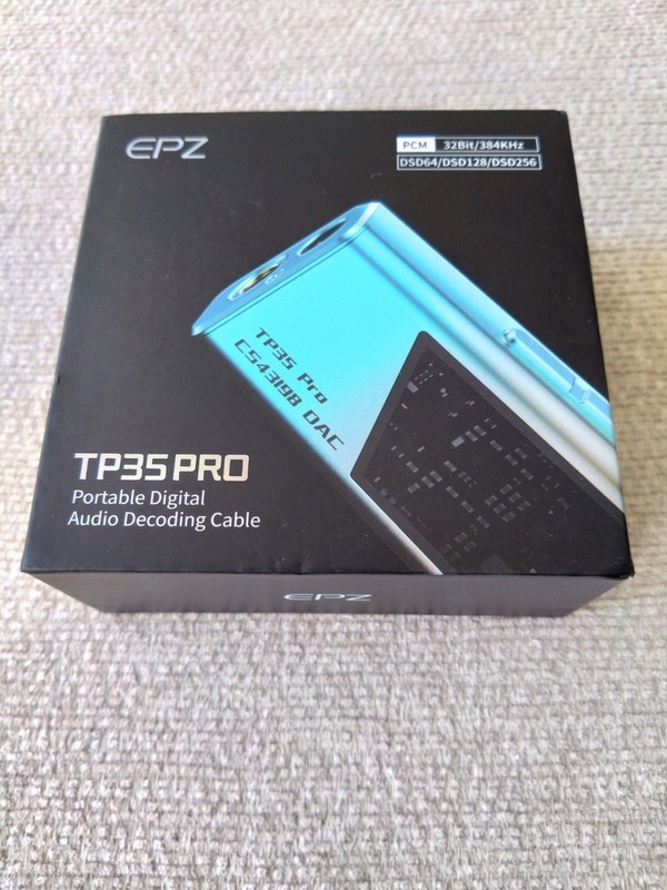 EPZ TP35 Pro Dongle Type C USB DAC Audio Hifi Decoder Portable Audio Headphone