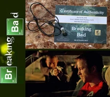 BREAKING BAD Wardrobe: Aaron Paul/Jesse Pinkman's Skull Necklace w/Studio COA