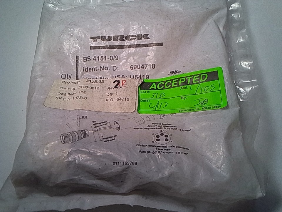 Turck BS 4151-0/9, U6419