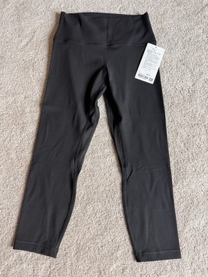 lululemon Align High-Rise 23'' Crop Leggings Black Size 8 Yoga Pocket