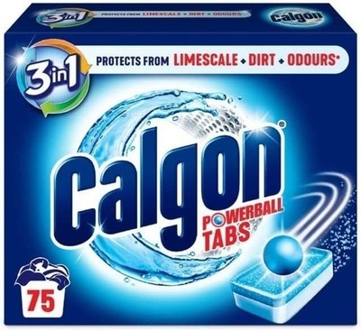 Calgon 3-in-1 Water Softener Tablets l Removes Odours, Limescale & Residue |...