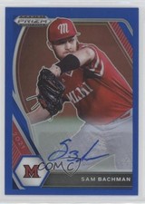 2021 Panini Prizm Draft Picks Blue Prizm Auto 67/99 Sam Bachman #PDP9 Auto 07d9