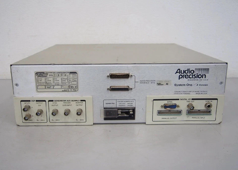 Probador de audio Audio Precision SYS-322A Foto 2 de 2