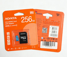 ADATA 256GB Micro SD Card, microSDXC UHS-I Class 10 Memory Card With ADAPTER