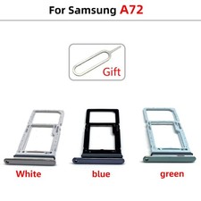 Dual SIM SD Card Tray Holder Slot PIN Replacement For Samsung A72/A23/A53 5G