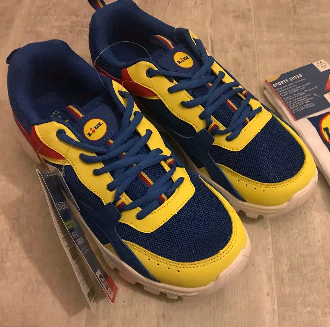 LIDL SNEAKERS TRAINERS LIMITED EDITION 2021 UK 5/Eur38