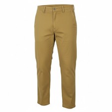 LEVI'S XX Chino Men Trousers W30/L32 Beige Authentic Relaxed Fit Zipper Big E