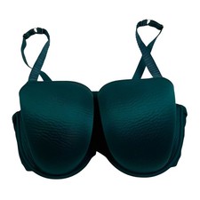 ThirdLove 24/7 Classic Uplift Plunge Bra Womens 40G Dark Teal Green Underwire