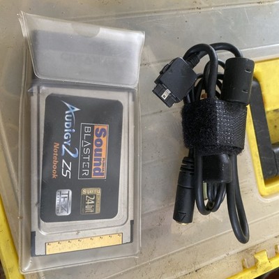 Creative Sound Blaster Audigy 2 ZS Notebook PCMCIA CardBus Soundkarte