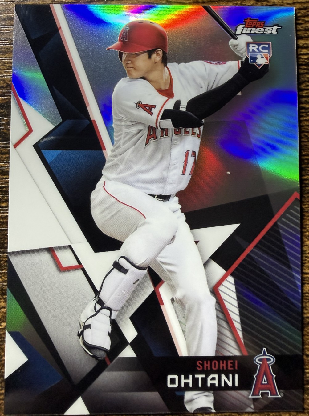 2018 Topps Finest - Shohei Ohtani #100 Refractor (RC)