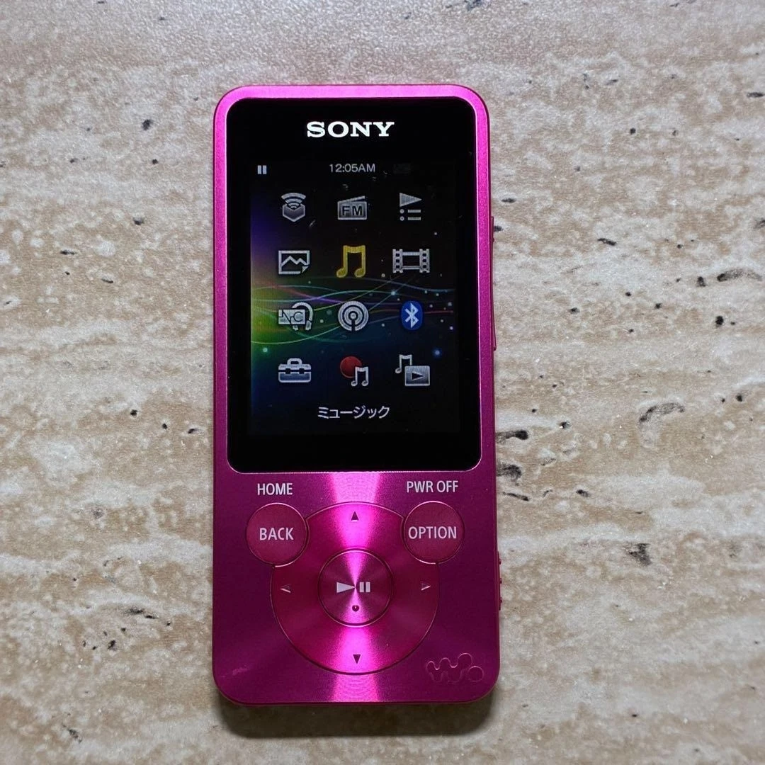 Sony Walkman NW-S13 Vivid Pink 4 Go en boîte presque comme neuf testé Japon...