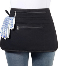 Garden Apron for Women with 9 Pockets,Half Florist Apron