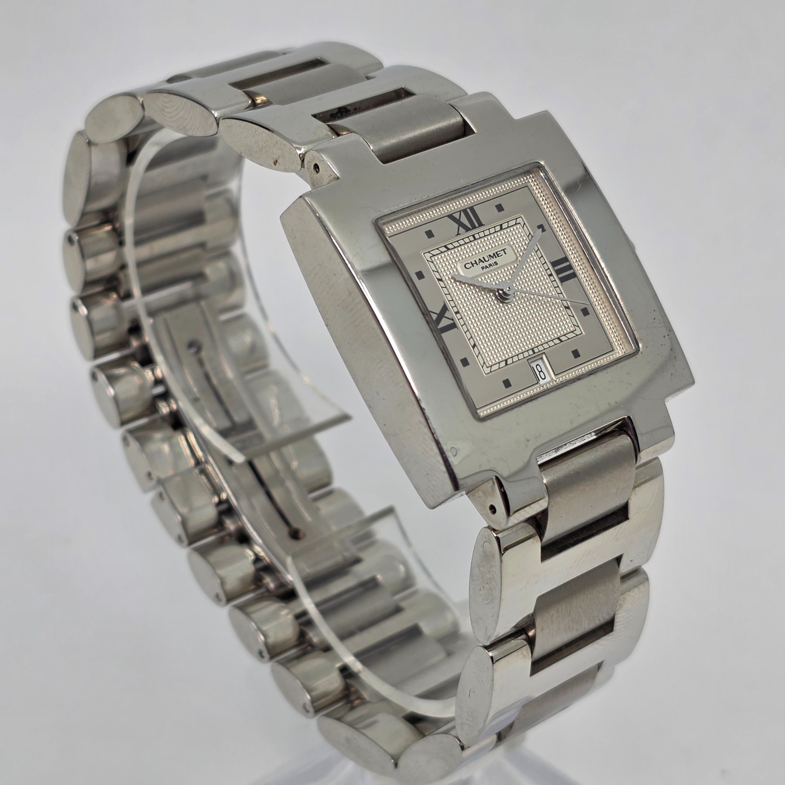 Chaumet Automatic Paris Square Date Stainless Ste… - image 4