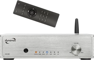 Kompakter Verstärker Dynavox Amp DA300 m. HDMI ARC, Bluetooth & Fernbedienung - Bild 1 von 4