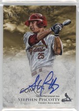 2013 Bowman Inception Prospect Auto Gold 93/99 Stephen Piscotty #PA-SP Auto r9d